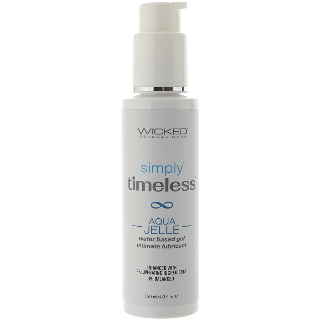 Simply Timeless for Menopause Aqua Jelle Lube 4oz/120ml Lubes and Lotions > Water Based Sex Lubes - Tophatter Daily Deals